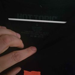 Goth anime knife shirt