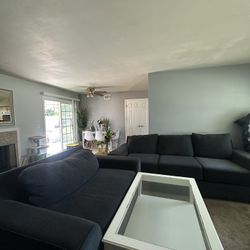 Navy Blue Couch