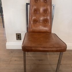 MCM Safavieh Walsh tufted dining chairs