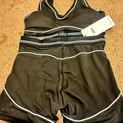 Alo Yoga Set ( Black )