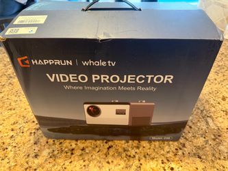 Video projector new in box