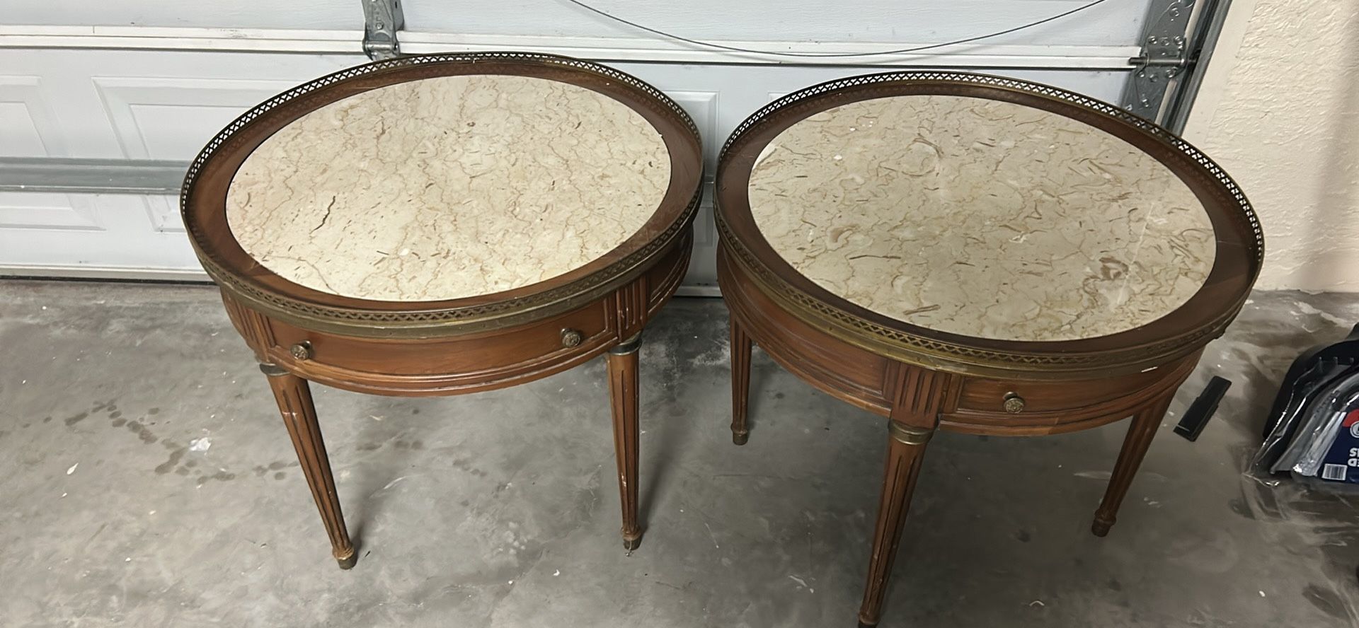 Marble End Tables