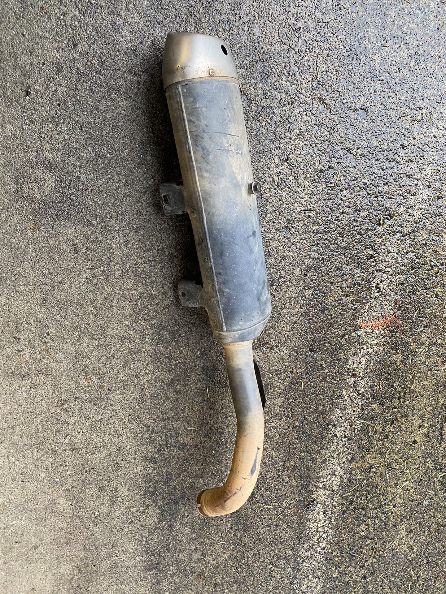 Raptor 700 Stock Exhaust Pipe.