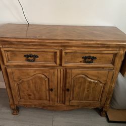 Antique Bar Cart/Cabinet
