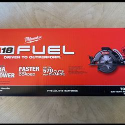 Milwaukee M18 FUEL 18V Lithium Ion Cordless 7 1/4 in. Rear Handle Circular Saw