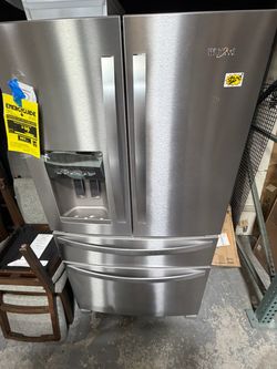 Whirlpool 4 door fridge