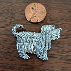 Vintage Sarah Coventry Shaggy Dog Pin
