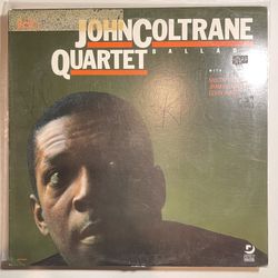John Coltrane Ballads Vinyl Record Jazz Promo Copy
