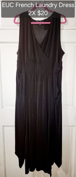 EUC French Laundry Black Sleeveless Dress $20