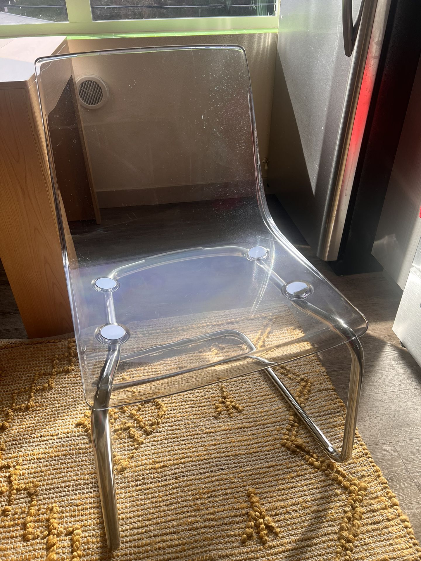 IKEA Tobias Clear Chair 