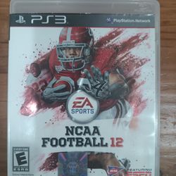 PS3 NCAA FOOTBALL 12