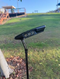 Lefty Scotty Cameron Black and Gold Putter
