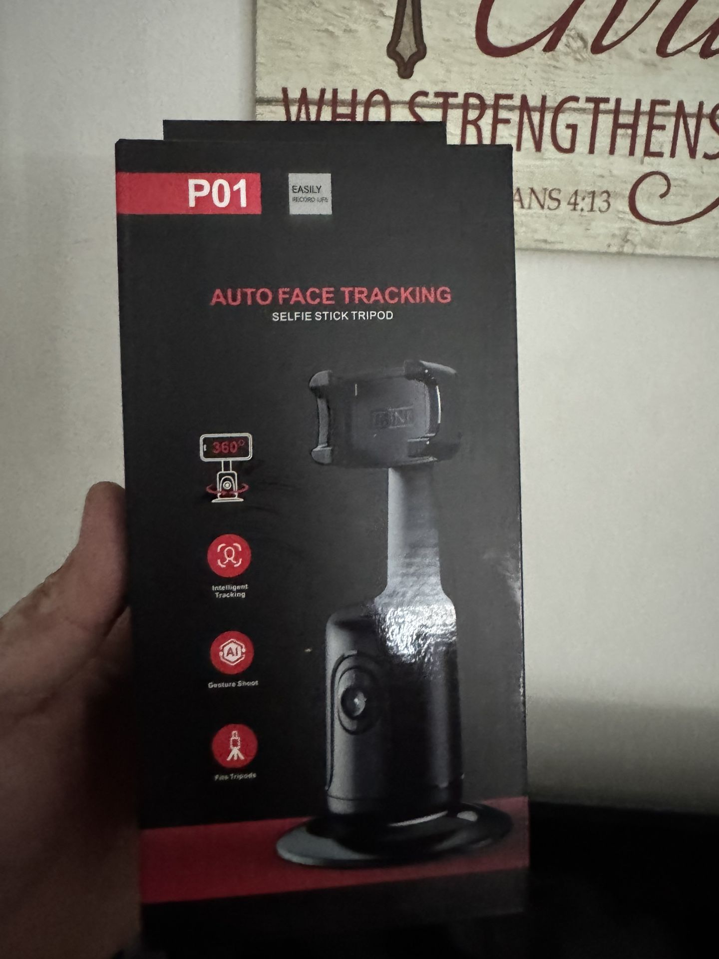 Auto Face Tracking Selfie Stick Tripod 