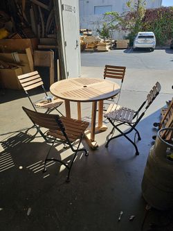 Teak Patio Table