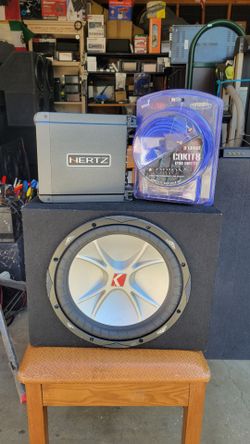 12inch Kicker amplifier and kit