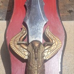 Decorative Dagger On Wall Mount