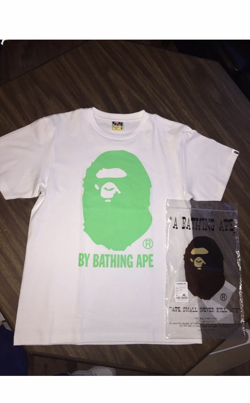 100 percent authentic Bape T-shirt XXL fits like US XL