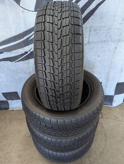235/55r18 "Near Brand New" Firestone Weathergrip studless winter snow tires