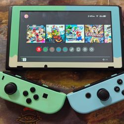 Limited Edition Nintendo Switch Animal Crossing 