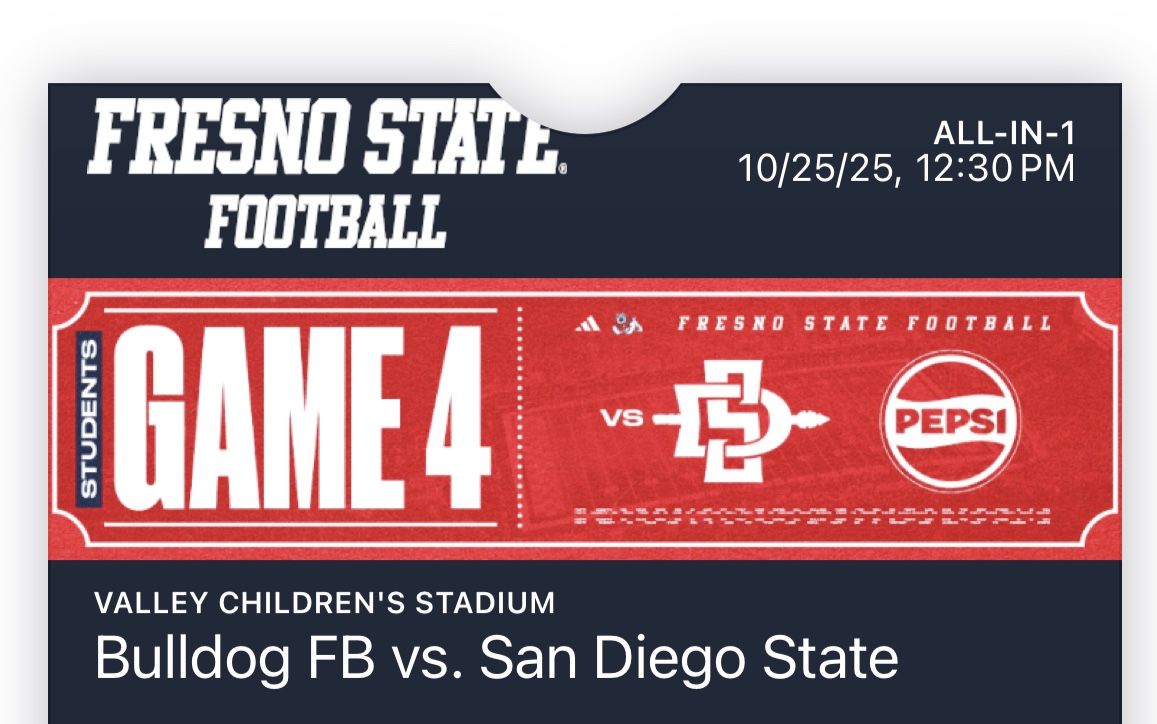 2 Students Section Tickets For today’s Blackout Game