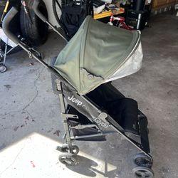Jeep Power Glyde Stroller Green