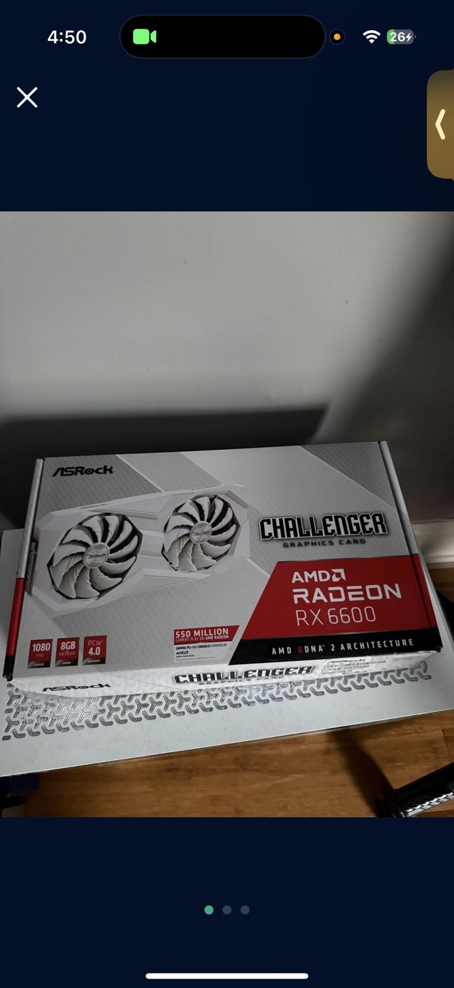 AMD RADEON RX6600