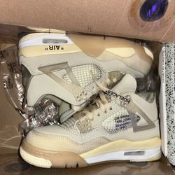 Off White Air Jordan’s Size 6.5 W/ 5 M