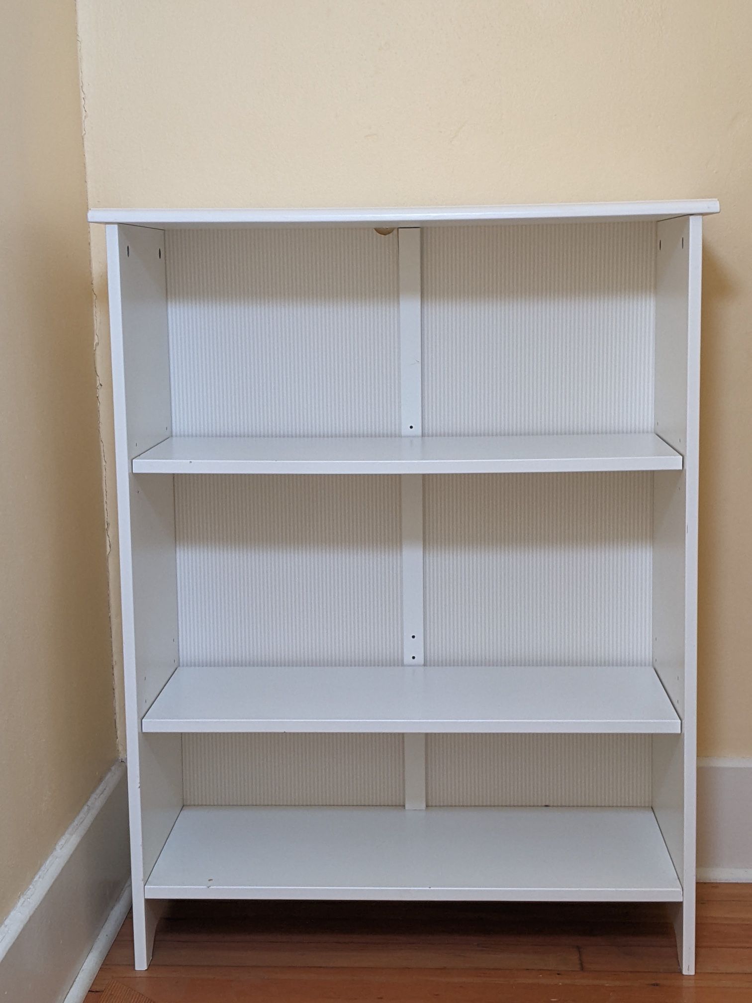 IKEA 3 Shelf White Bookcase