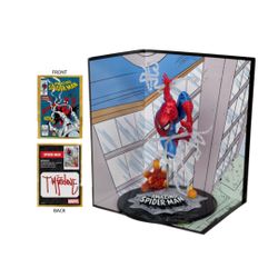 MCFARLANE TOYS THE AMAZING SPIDER-MAN GOLD LABEL ISSUE 302 AUTOGRAPH SERIES   Included collectible art card SIGNED by Todd McFarlane  Inspired by The 