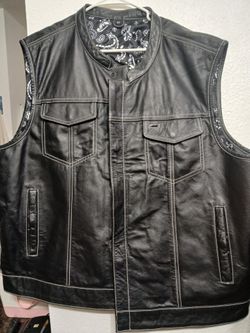 motorcycle vest ( Chaleco De Motociclista)