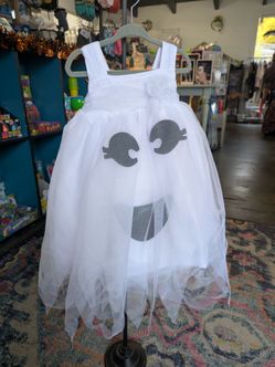 Pottery Barn Kids light up ghost dress Halloween costume size 3 toddler
