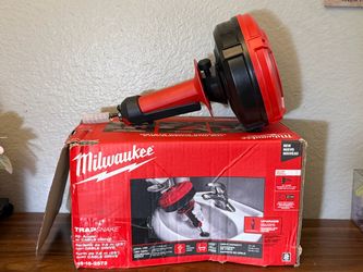Milwaukee Trap Snake Auger Drain Cleaning Kit