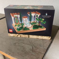 Lego Fountain Garden OBO