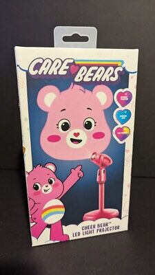 CARE BEARS PINK LED LIGHT USB PROJECTOR CHEER BEAR