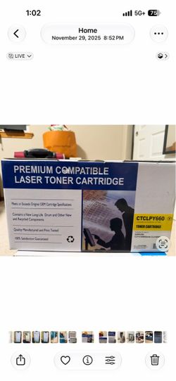 Premium Compatible Laser Toner Cartridge CTCLPY660