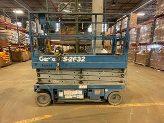 Genie GS-2632 Slab Scissor Lift – 620.7 Hours – As-Is