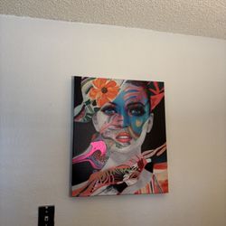 Art Painted Onto Canvas