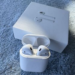 Like New Apple AirPods 2nd Gen. With Box. 