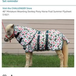 Horse Pony Weanling Fly Sheet Size 40