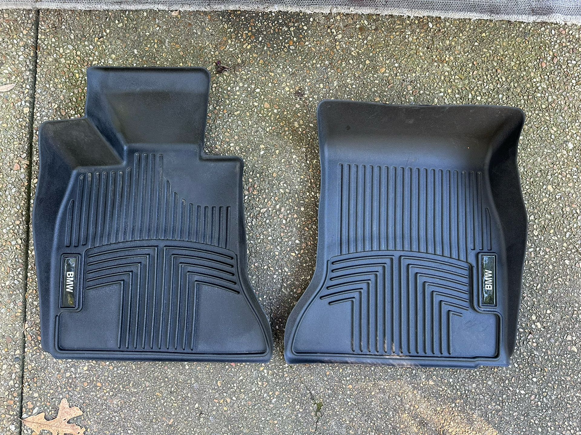 BMW 5-series OEM front All Weather Floor Mat Liners