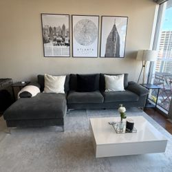 Grey Sectional Couch