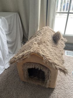 Cute Dogs And Cats Bed House 
