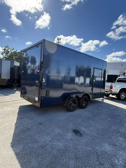 Trailer Enclosed 7 X 16 Extra High 90 Inches Interior It’s 2026. Titanium Cargo.