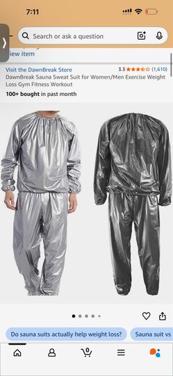 New sweat suit size large