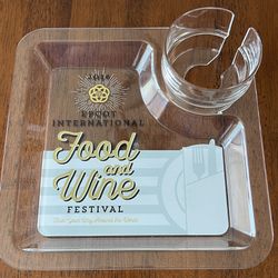 Epcot International Food & Wine Festival Tray 2016 *Disney*