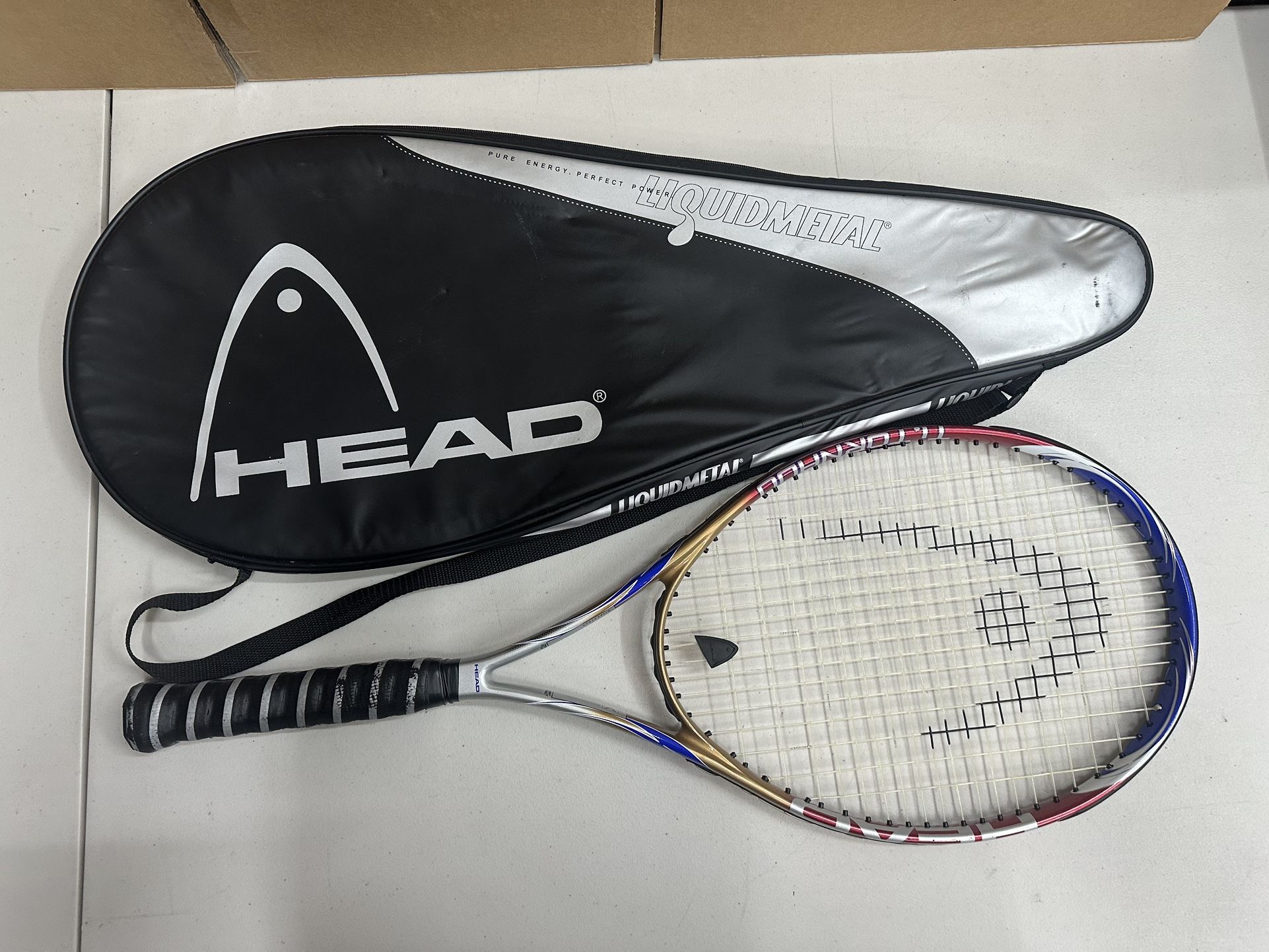 Head Ti Tornado Titanium Tennis Racquet Racket 4 1/2 w/ Travel Bag