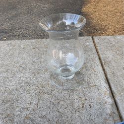 Large Clear Vase