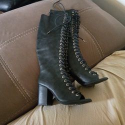 Knee High Sandal boots