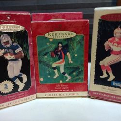 Football Vintage Christmas Ornament 