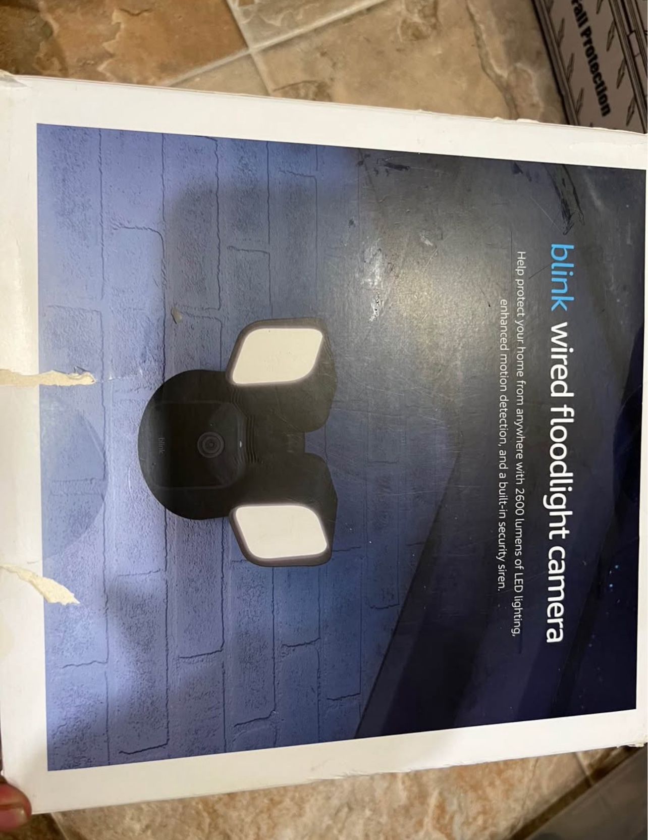 Blink Wired Floodlight Camera - New/unopened